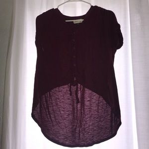 Maroon Top